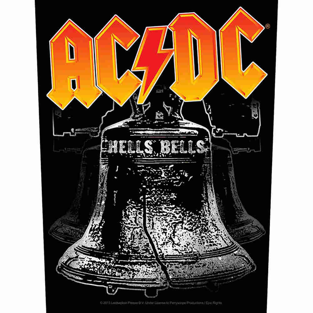 AC/DC - Hells Bells Rückenaufnäher - Mehrfarben